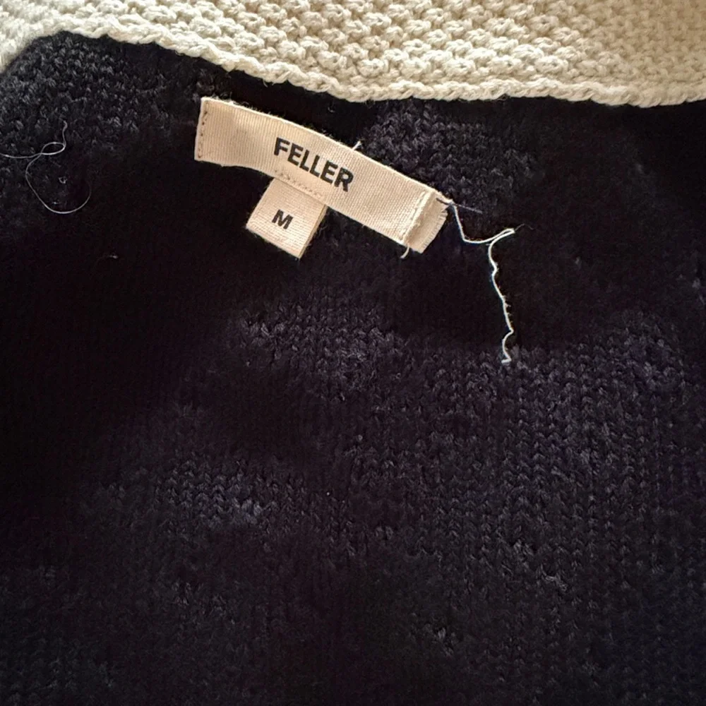 Elegant Black and Cream Women's Cardigan - Picture 4 of 4